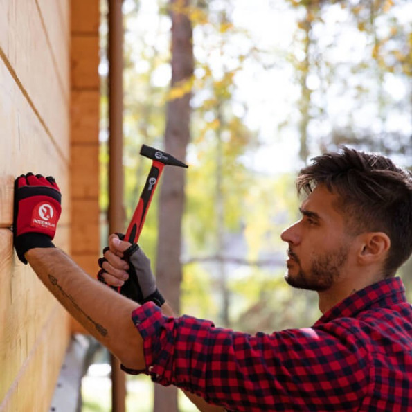 Молоток 200 г, ручка з фібергласу -
                                                        Фото 3