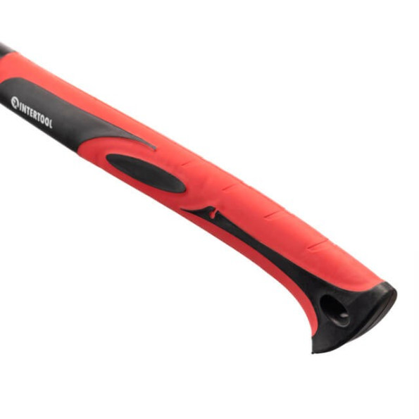 Колун кованый 2200 г, ручка из фибергласса INTERTOOL HT-0275 -
                                                        Фото 4