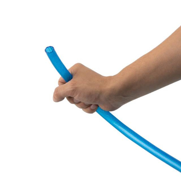 Шланг для води, тришаровий, синій, 1/2