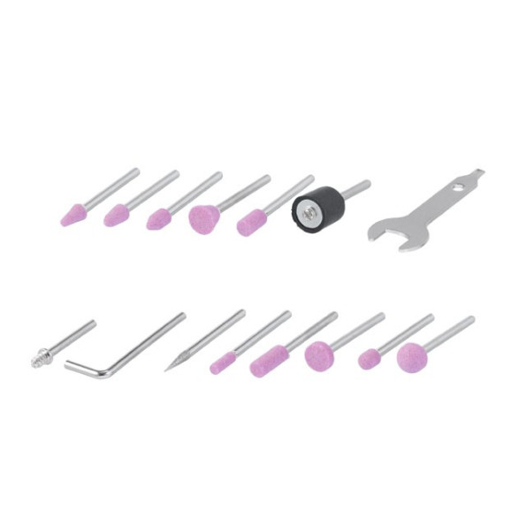 Шлифмашина прямая (гравер) 170 Вт, 8000-35000 об/мин, кейс, аксессуары 40 шт, гибкий вал INTERTOOL DT-0517 -
                                                        Фото 9