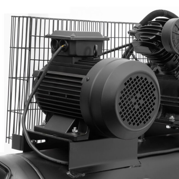 Компресор 100 л, 3 кВт, 380 В, 10 aтм, 500 л/хв., 2 циліндри -
                                                        Фото 7