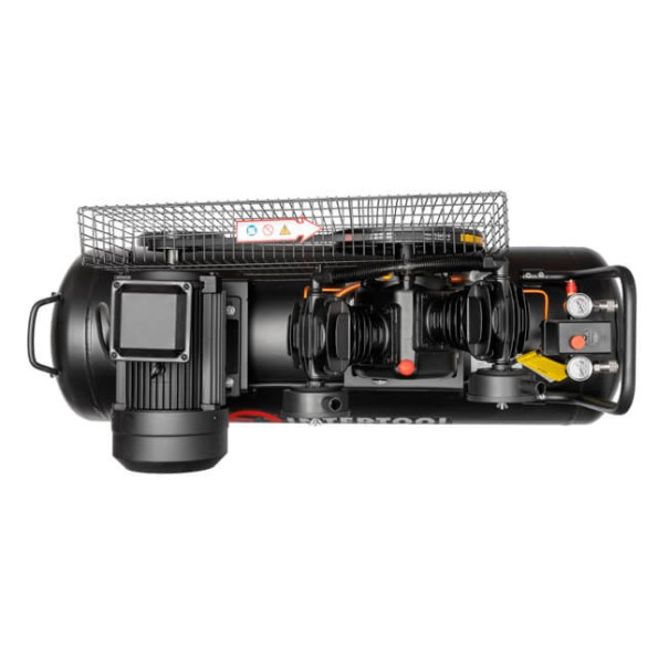 Компресор 100 л, 3 кВт, 380 В, 10 aтм, 500 л/хв., 2 циліндри -
                                                        Фото 8