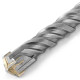 Бур SDS MAX, QUADRO, 22x400 мм INTERTOOL SDM-2240 -
                                                        Фото 3
