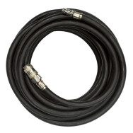 Шланг гумовий повітряний армований до 20 атм 6x13 мм 10 м зі швидкороз'ємними з'єднаннями Шланг гумовий повітряний армований до 20 атм 6x13 мм 10 м зі швидкороз'ємними з'єднаннями