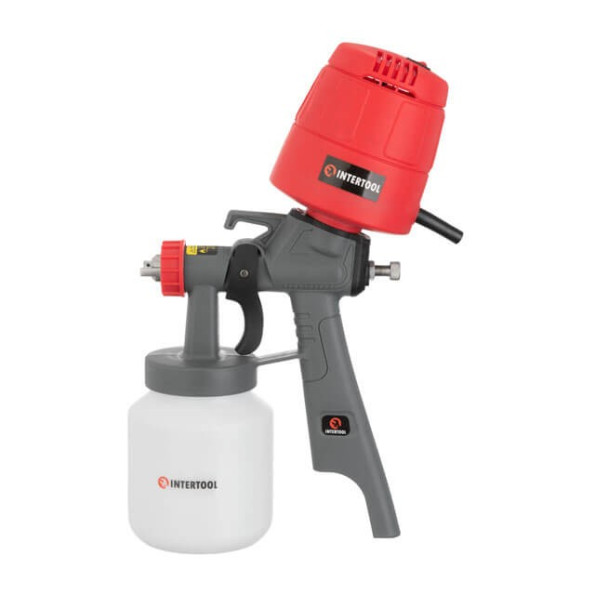 Фарбопульт електричний HVLP 450 Вт, форсунка 1.5 мм, бачок 1л., 0.14-0.35 Бар, 100-200 мл / хв -
                                                        Фото 2