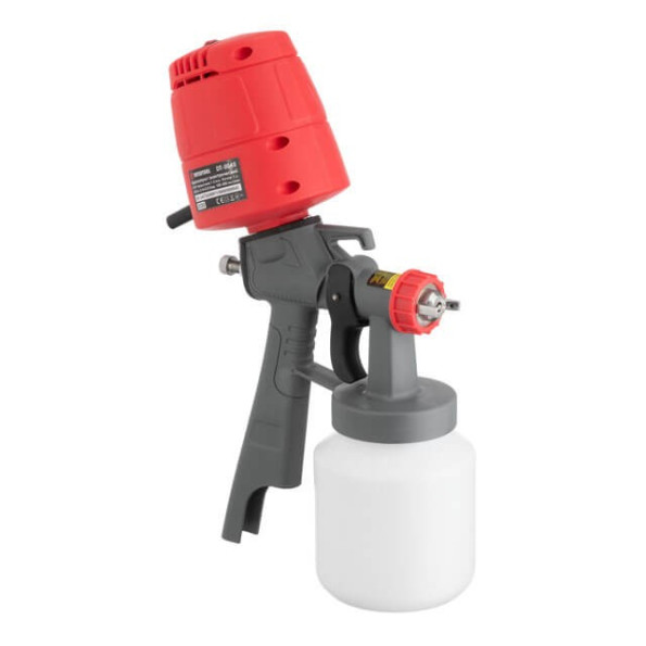 Фарбопульт електричний HVLP 450 Вт, форсунка 1.5 мм, бачок 1л., 0.14-0.35 Бар, 100-200 мл / хв -
                                                        Фото 6