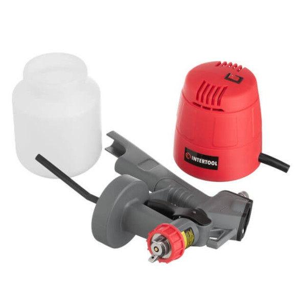 Фарбопульт електричний HVLP 450 Вт, форсунка 1.5 мм, бачок 1л., 0.14-0.35 Бар, 100-200 мл / хв -
                                                        Фото 7