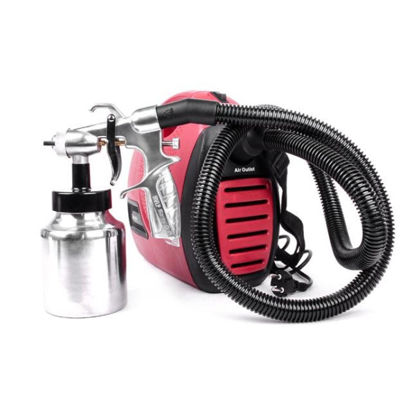 Фарбопульт електричний HVLP 600 Вт, форсунка 1.8 мм, бачок 1л., 0.14-0.70 Бар, 450-550 мл / хв -
                                                        Фото 3