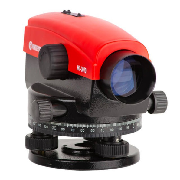 Оптический нивелир, 20-ти кратное увеличение INTERTOOL MT-3010 -
                                                        Фото 2