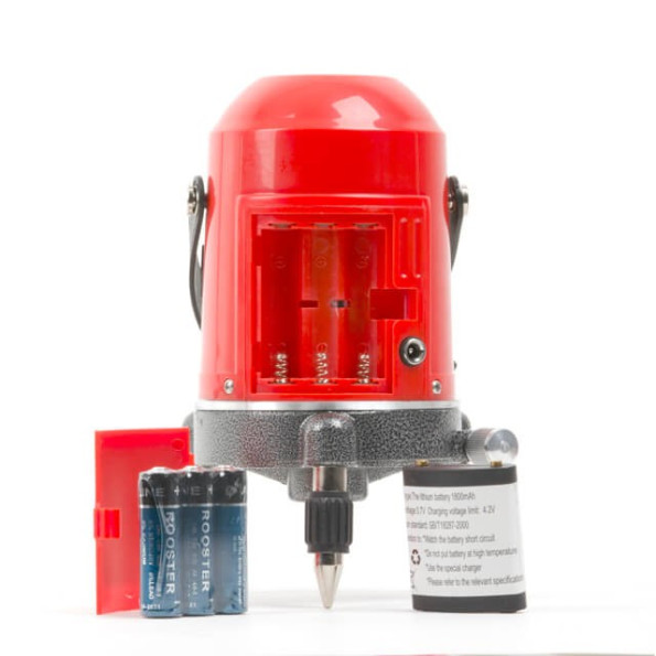 Уровень лазерный 2 лазерные головки INTERTOOL MT-3009 -
                                                        Фото 6