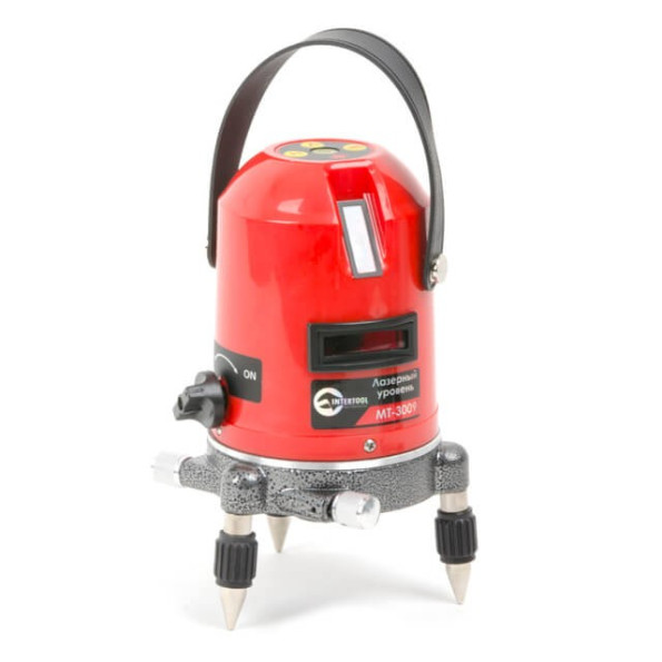 Уровень лазерный 2 лазерные головки INTERTOOL MT-3009 -
                                                        Фото 9