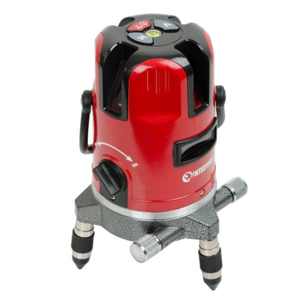 Уровень лазерный проф., 5 лазерных головок, звуковая индикация INTERTOOL MT-3011 -
                                                        Фото 5