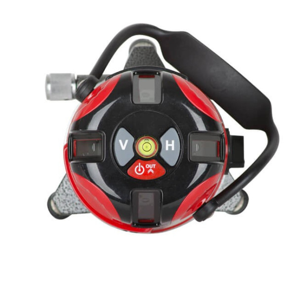 Уровень лазерный проф., 5 лазерных головок, звуковая индикация INTERTOOL MT-3011 -
                                                        Фото 6