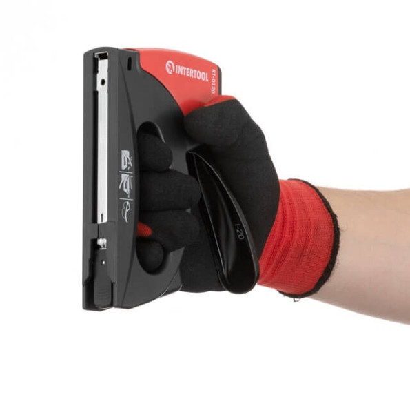 Степлер будівельний під скобу 11.3 * 0.70 * 6-14 мм (пластиковий корпус) -
                                                        Фото 6