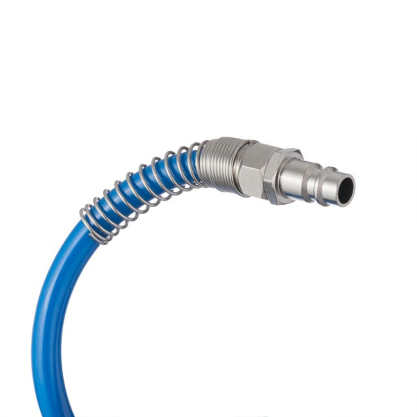 Шланг спіральний поліуретановий 6.5х10мм, 20м з швидкороз'ємними з'єднаннями -
                                                        Фото 4