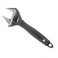 Ключ разводной 200 мм, обрезиненная рукоятка, развод губок 38 мм, Cr-V INTERTOOL XT-0045 Ключ разводной 200 мм, обрезиненная рукоятка, развод губок 38 мм, Cr-V INTERTOOL XT-0045