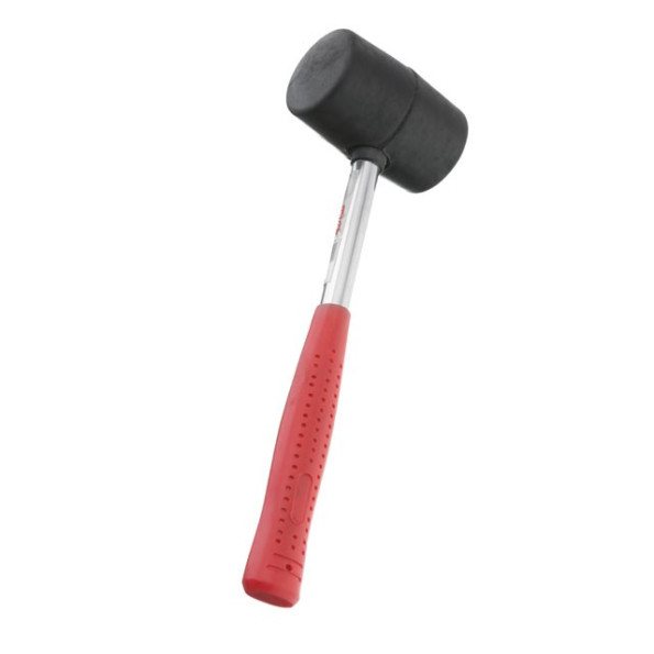 Киянка гумова 340 г, 55 мм, чорна гума, металева ручка -
Фото 2 Киянка гумова 340 г, 55 мм, чорна гума, металева ручка -
Фото 2