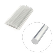 Комплект прозрачных клеевых стержней 11,2 мм * 300 мм, уп. 1 кг INTERTOOL RT-1026