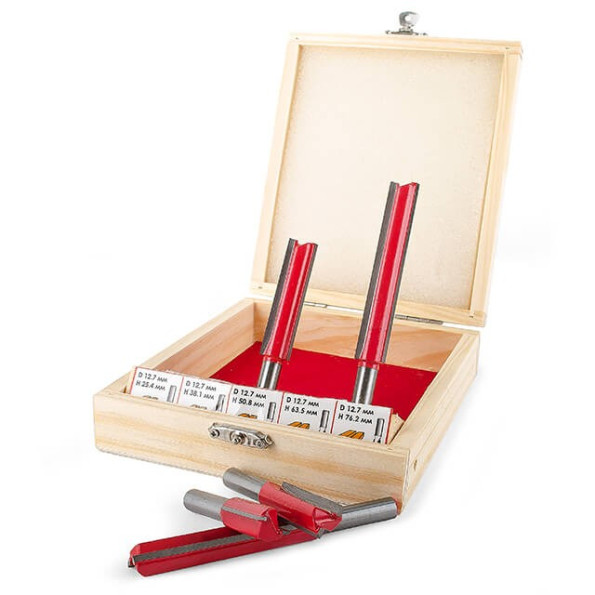 Набор фрез пазовых прямых, 5 шт INTERTOOL HT-0075 -
                                                        Фото 6