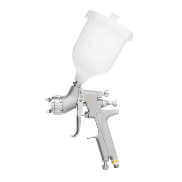 Фарбопульт пневматичний LVMP професійний, верхній пластиковий бачок -
                                                        Фото 3