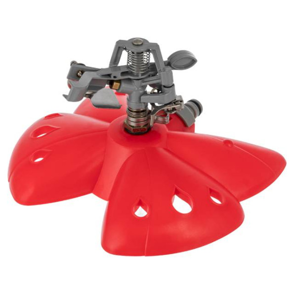 Дождеватель пульсирующий с полной/частичной зоной полива на базе, круг/сектор полива до 12 м, metal INTERTOOL GE-0074 -
                                                        Фото 2