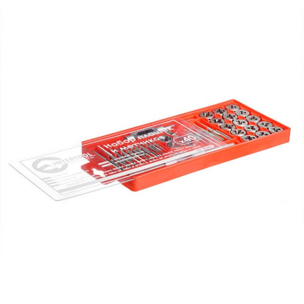 Набір плашок M3-M12 та мітчиків M3-M12, 40 од. -
                                                        Фото 3