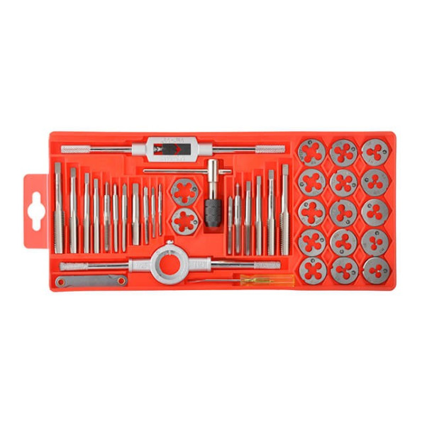 Набір плашок M3-M12 та мітчиків M3-M12, 40 од. -
                                                        Фото 6