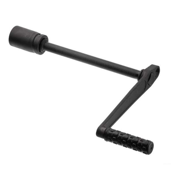 Ключ баллонный роторный для груз. автом. 380 мм, двухскор., передаточое отнош. 1:58 и 1:3.8, макc. крут. мом. 3800 Nm, головки 32, 33 мм, пласт. кейс INTERTOOL XT-0006 -
                                                        Фото 6