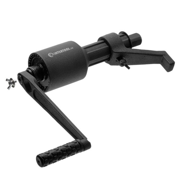 Ключ баллонный роторный для груз. автом. 380 мм, двухскор., передаточое отнош. 1:58 и 1:3.8, макc. крут. мом. 3800 Nm, головки 32, 33 мм, пласт. кейс INTERTOOL XT-0006 -
                                                        Фото 7