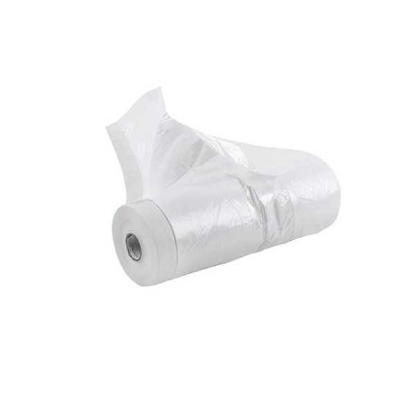 Пленка защитная с малярной лентой 2400 мм * 15м INTERTOOL KT-0804 -
                                                        Фото 3