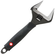 Ключ разводной 250 мм, обрезиненная рукоятка, развод губок 50 мм, CrV INTERTOOL XT-0050 Ключ разводной 250 мм, обрезиненная рукоятка, развод губок 50 мм, CrV INTERTOOL XT-0050