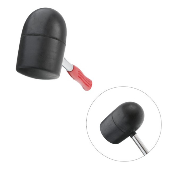 Киянка гумова 1250 г, 90мм. чорна гума, металева ручка. -
Фото 4 Киянка гумова 1250 г, 90мм. чорна гума, металева ручка. -
Фото 4