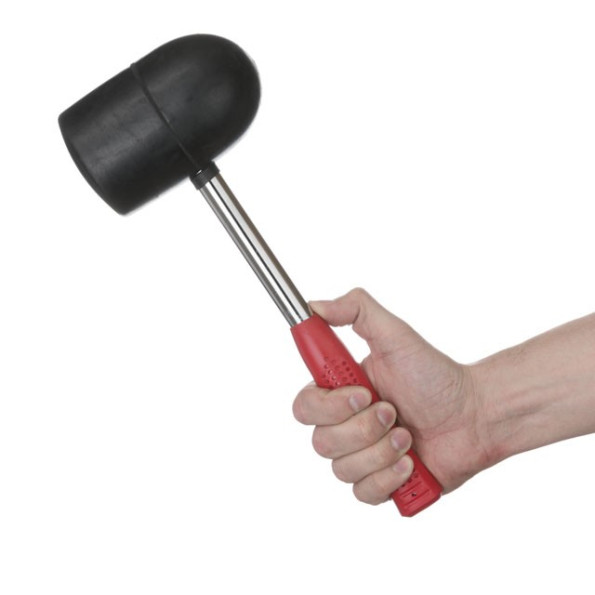 Киянка гумова 1250 г, 90мм. чорна гума, металева ручка. -
Фото 5 Киянка гумова 1250 г, 90мм. чорна гума, металева ручка. -
Фото 5