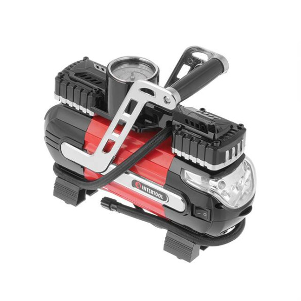 Компресор автомобільний 12В. Два циліндра 30 мм -
                                                        Фото 2