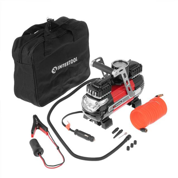 Компресор автомобільний 12В. Два циліндра 30 мм -
                                                        Фото 3