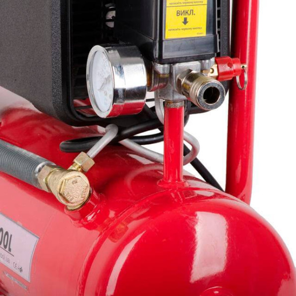 Компресор 9л, 0.75кВт, 1.0HP, 220 В, 8aтм, 160л/хвил -
                                                        Фото 10