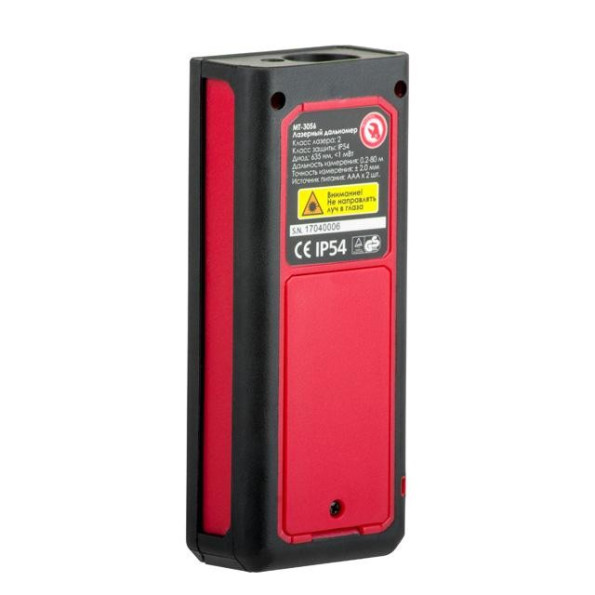 Дальномер лазерный 40 м INTERTOOL MT-3054 -
Фото 3 Дальномер лазерный 40 м INTERTOOL MT-3054 -
Фото 3