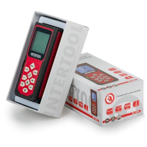 Дальномер лазерный 60 м INTERTOOL MT-3055 -
Фото 5 Дальномер лазерный 60 м INTERTOOL MT-3055 -
Фото 5