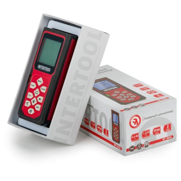 Дальномер лазерный 80 м INTERTOOL MT-3056 -
Фото 5 Дальномер лазерный 80 м INTERTOOL MT-3056 -
Фото 5
