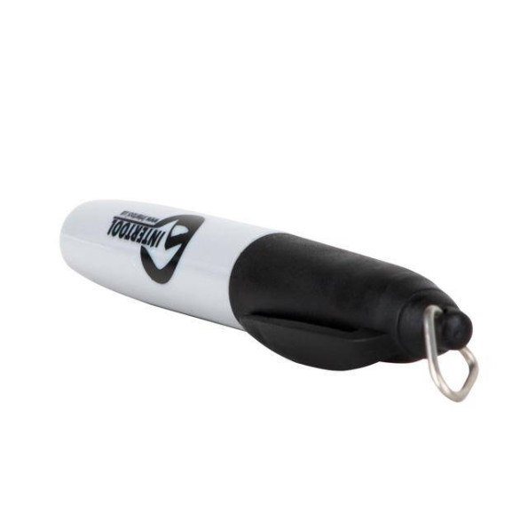 Мини-маркеры перманентные черные, L= 93 мм, 80 шт/уп INTERTOOL KT-5010 -
                                                        Фото 4