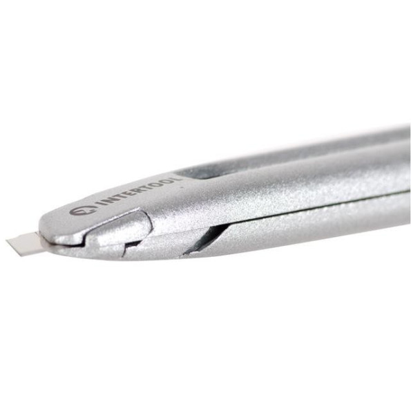 Ніж металевий посилений, лезо 9 мм, з гвинтовою фіксацією леза. -
                                                        Фото 8