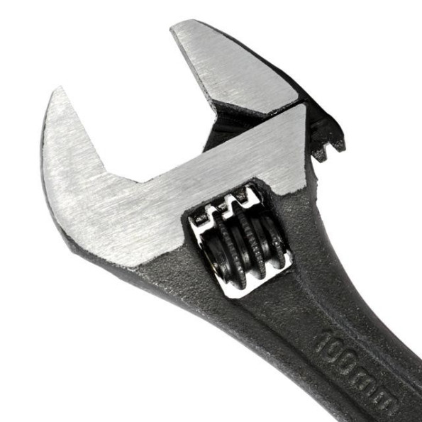 Ключ разводной 100 мм, Cr-V, черный, фосфатированный, INTERTOOL XT-0054 -
                                                        Фото 6 Ключ разводной 100 мм, Cr-V, черный, фосфатированный, INTERTOOL XT-0054 -
                                                        Фото 6