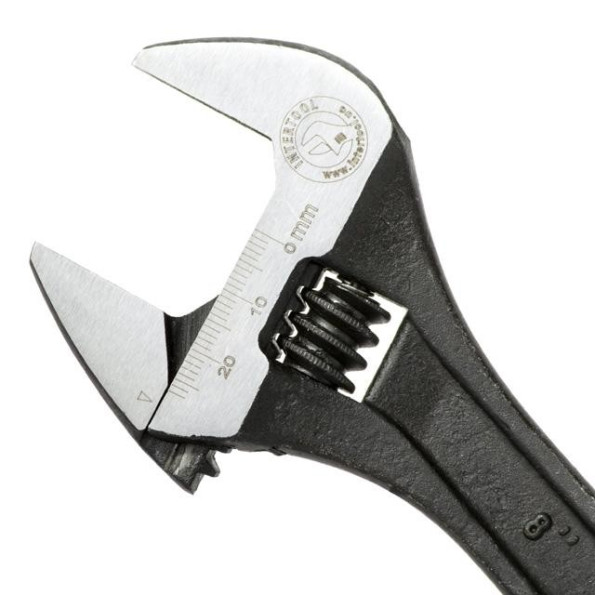 Ключ разводной 200мм, Cr-V, черный, фосфатированный, INTERTOOL XT-0058 -
                                                        Фото 3 Ключ разводной 200мм, Cr-V, черный, фосфатированный, INTERTOOL XT-0058 -
                                                        Фото 3