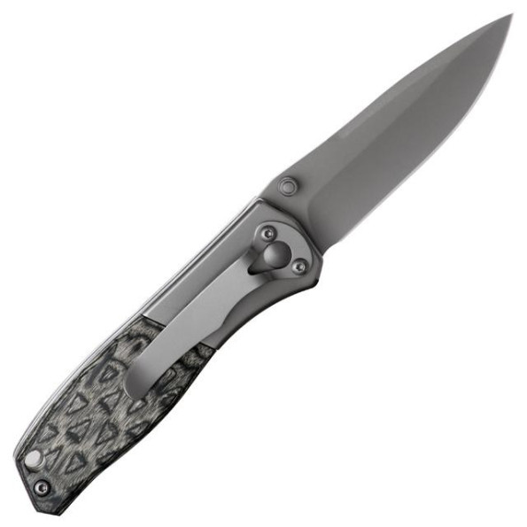 Ніж складаний 165 мм, ручка з дерев'яними вставками. -
                                                        Фото 4