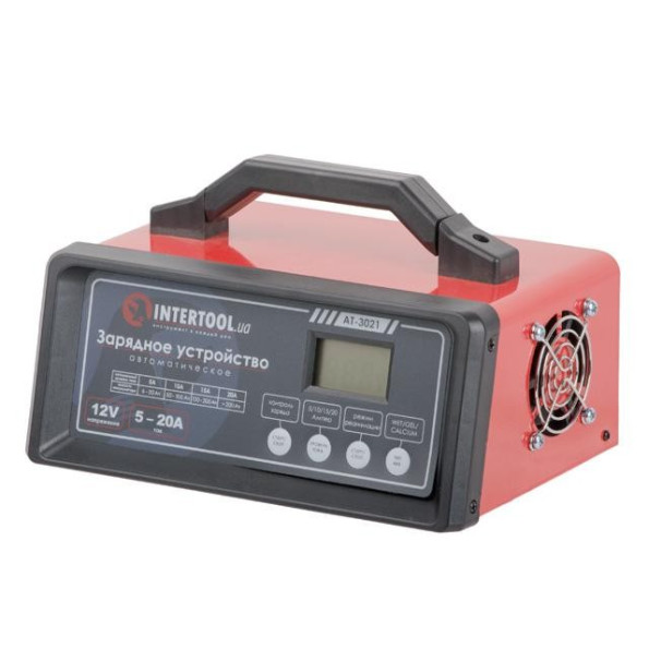 Зарядний пристрій 12В, 5/10/15/20А, 230В, режим реанімації, десульфатаціі акумулятора -
                                                        Фото 3