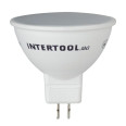 Светодиодная лампа LED 5 Вт, GU5.3, 220 В INTERTOOL LL-0202