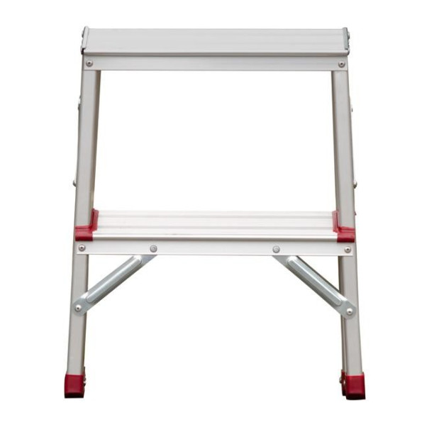 Драбина алюмінієва двостороння 2 сходинки 44 см INTERTOOL -
                                                        Фото 4