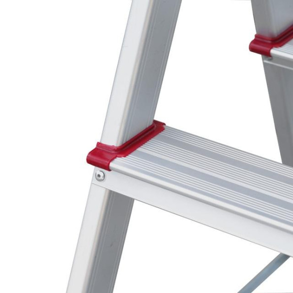 Драбина алюмінієва двостороння 2 сходинки 44 см INTERTOOL -
                                                        Фото 5