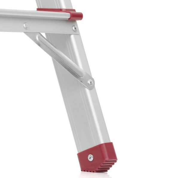 Драбина алюмінієва двостороння 2 сходинки 44 см INTERTOOL -
                                                        Фото 6