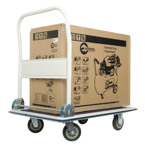 Візок ручний чотирьох колісний до 250 кг, 910 * 610 * 870, колеса 125 мм -
Фото 2 Візок ручний чотирьох колісний до 250 кг, 910 * 610 * 870, колеса 125 мм -
Фото 2